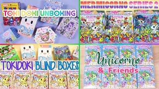 Tokidoki Blind Box Unboxing Compilation | Unicorno | Moofia | Mermicorno
