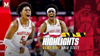 Maryland Men's Basketball Highlights | Maryland 83, Ohio State 59