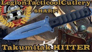 Takumitak HITTER! #knife #bushcraft #survivalknife #huntingknife #tacticalknife #edc #edcfixedblade