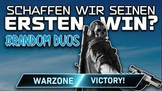 Warzone: RANDOM DUOS| Schaffen wir seinen 1.WIN?!