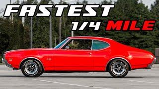 10 QUICKEST MUSCLE CARS Of The 1960s