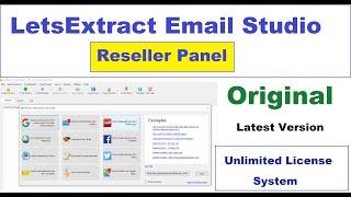 Letsextract email studio reseller panel - Letsextract email studio version