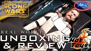 Hot Toys OBI-WAN KENOBI The Clone Wars 1/6th scale collectible figure Unboxing & Review