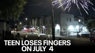 Fireworks explosion costs football players his fingers in Berkeley on July 4 | KTVU