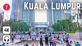Kuala Lumpur, Malaysia - Good Morning ️ Walk Around KLC Tower, 4K 60fps 