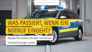 Schneller vor Ort mit dem interaktiven Funkstreifenwagen: Das neue Infotainment-System Polizei (ISP)