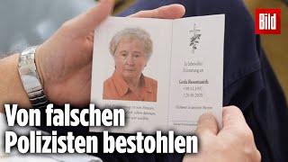 Falsche Polizisten trieben Oma Gerda in den Tod