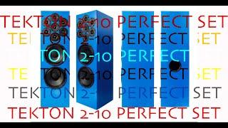 FIRST REVIEW: Tekton 2-10 Perfect Set speakers!