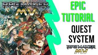 RPG Maker Mv | Tutorial Quest Video | EPIC Quest Events