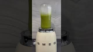 Matcha latte on a budget using Smeg blender (no need to spend on a whisk set!)