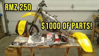 RMZ 250 Aftermarket parts! Megabomb, Hotcams, Wiseco Piston, and MORE!