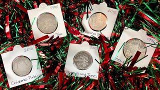 My Top 5 Christmas 50p Coins From The Isle Of Man || IOM Desirable Coins