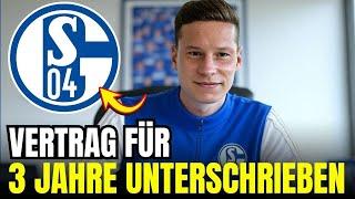 HEIMKEHR: Julian Draxler unterschreibt DREIJAHRESVERTRAG bei SCHALKE | S04 nachrichten heute