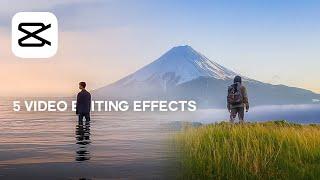 5 VIDEO EDITING EFFECTS di Capcut - Deny King