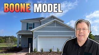 New Construction Homes For Sale Green Cove Springs FL  |  Boone Model by Lennar Homes walkthrough.