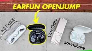 Ugly but beautiful! Earfun OpenJump open ear earbuds