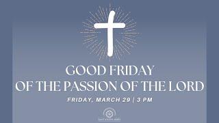 Friday of the Passion of the Lord 2024
