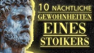 10 Gewohnheiten, Die Sie Jede Nacht Machen Müssen | Die Stoische Routine Des Marcus Aurelius