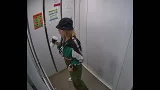 Иркутск) девочка исполняет тверк в лифте!