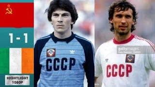 CCCP 1 x 1 Ireland (Dasaev, Protasov, Whelan) ●Euro 1988 Extended Goals & Highlights HD