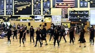 pioneer high school rally. thriller dance!! yess indeed.