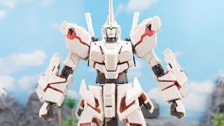 Stop Motion Bulid RX-0 Unicorn Gundam RX-0 ユニコーンガンダム (ガンプラ)