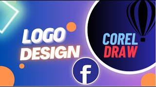 How to design Facebook logo in CorelDraw || CorelDraw || 2024