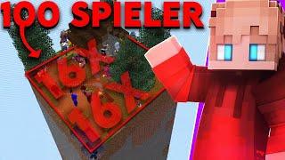 100 SPIELER auf EINEM CHUNK EXTREM [EXPERIMENT] | Kenjih