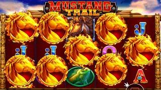 MUSTANG TRAIL EPIC GAMEPLAY NON STOP BONUS BUY ONE HOUR ONLINE CASINO ONLINE SLOT