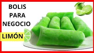 BOLIS DE LIMON/ HELADOS DE LIMON/ SABORINES DE LIMON/también tenemos helados de maní /piña colada