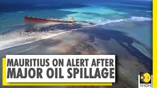 Oil Spill Triggers Crisis In Mauritius Japanese Bulk Carrier Spills Oil Near Southeast Coast. On.