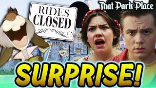 Maintenance Meltdown: Disneyland CLOSING Half a Dozen Rides During a HUGE Fan Event?