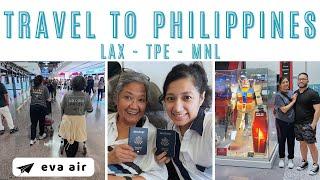 27 Hour Travel Day with EVA Air | PHILIPPINES  VLOG 03| JMe Parcon