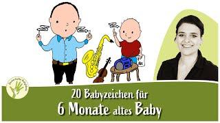 Gebärdensprache für Baby 6 Monate #20babyzeichen