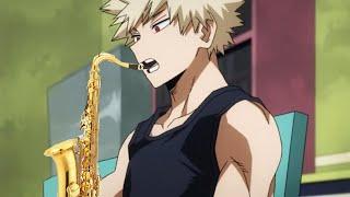 bnha but bakugou's yelling is replaced by jazzy elevator music