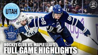 Utah Hockey Club vs. Maple Leafs | Full Game Highlights | ESPN NHL