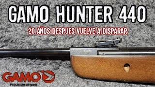 PRESENTACION GAMO HUNTER 440 4,5mm . 20 AÑOS PARADA, COMO FUNCIONARA?