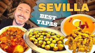 BEST TAPAS In Spain? 4 MUST EAT Tapas Bars In Sevilla!! 