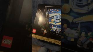 I got this Lego starry night set and it looks amazing  ￼