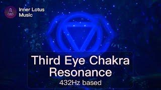 Third Eye Chakra Resonance | Opening & Healing Frequency Immersion | 432Hz based Meditation Music