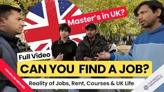 Indian Students in UK Share SHOCKING Study Abroad Experiences |JOBS | Accommodation & Life Abroad