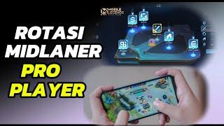 TUTORIAL CARA DAN ROTASI MIDLANER SEPERTI PRO PLAYER | Mobile Legends