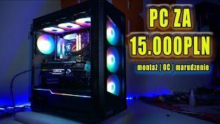 Potworek z RTX4080  - komputer dla Widza - montaż i moje marudzenie + OC gpu