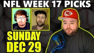 NFL Week 17 Picks with Kyle Kirms | Sunday 12/29