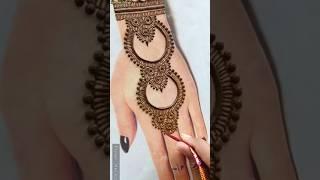 Back hand beautiful henna design- Simple & easy mehndi design for hands- Mehandi ka Design #mehandi