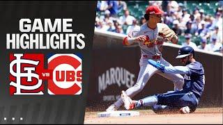 Cardinals vs. Cubs Game Highlights (6/14/24) | MLB Highlights