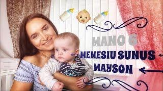 6 MENESIU KUDIKIS! | viskas apie mano sūnu Mayson