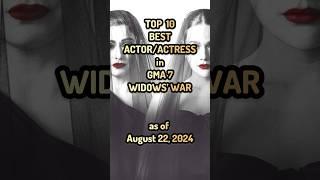 Widows War Best Actress and Actors as of August 22, 2024