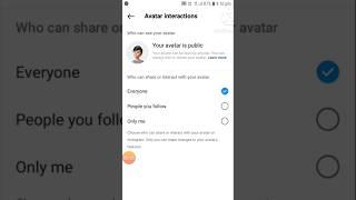how to Instagram your Avatar is public  जल्द करे #viral #youtubeshorts #technology