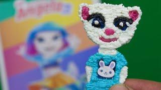 3d pen drawing My Talking Angela 2. DIY